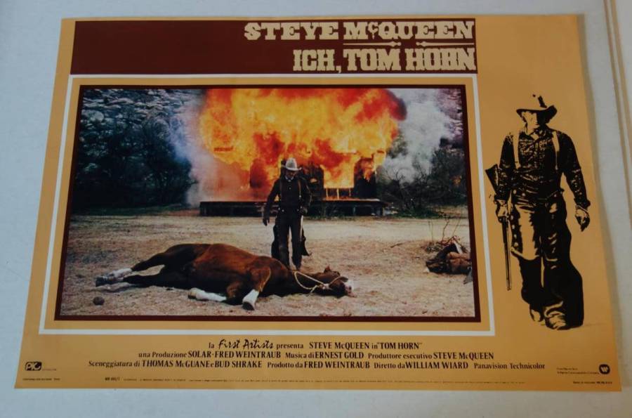 Ich, Tom Horn originales deutsches Fotobust-Set